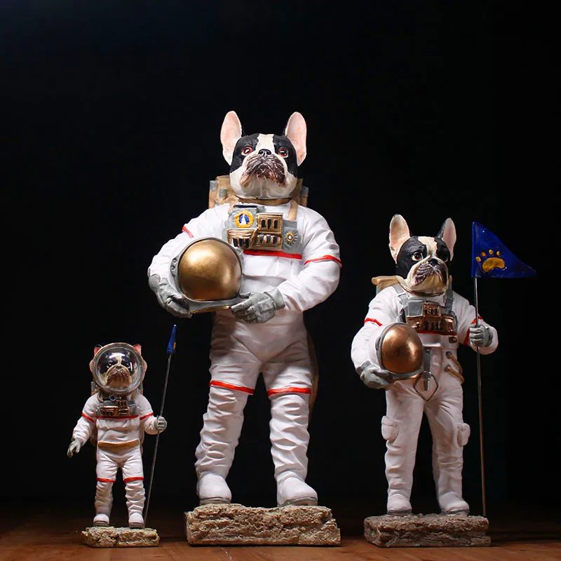 Space Aerospace Dog Resin Animal Sculpture Figurine Model Home Decoration Accessories
Space Aerospace Dog Resin Animal Sculpture Figurine Model Home Decoration Accessories