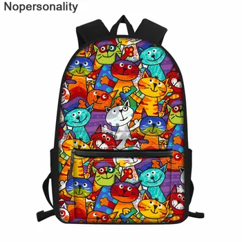 Nopersonality Kids Backpack for Girls Cute Kitten Cat Prints Large Capacity College Schoolbags Casual Women Student Bag Pack
Nopersonality Kids Backpack for Girls Cute Kitten Cat Prints Large Capacity College Schoolbags Casual Women Student Bag Pack