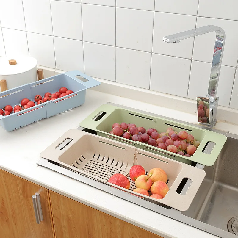 2019 Kitchen Storage Organizer Vegetable fruit Water Tray Drainer stretchable Drying Rack Washing Holder Storage shelf
2019 Kitchen Storage Organizer Vegetable fruit Water Tray Drainer stretchable Drying Rack Washing Holder Storage shelf