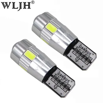 WLJH 2x Canbus Car 5630 SMD T10 LED W5W Projector Lens Auto Lamp Light Bulbs for ford focus 2 3 fiesta mondeo ecosport kuga drl
WLJH 2x Canbus Car 5630 SMD T10 LED W5W Projector Lens Auto Lamp Light Bulbs for ford focus 2 3 fiesta mondeo ecosport kuga drl