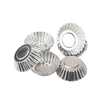 10pcs 7cm Egg Tart Molds Reusable Flower Edge Aluminum Cake Mould Baking Tool Cupcake Fruit Tart Mold Cake Accessories
10pcs 7cm Egg Tart Molds Reusable Flower Edge Aluminum Cake Mould Baking Tool Cupcake Fruit Tart Mold Cake Accessories