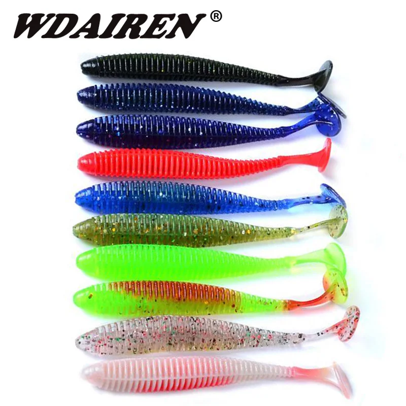 10pcs/lot Worm Tail salt Silicone Fishing Lure shrimp odor Soft Bait 95mm 3g Swimbait Wobblers Artificial super Rubber Lures
10pcs/lot Worm Tail salt Silicone Fishing Lure shrimp odor Soft Bait 95mm 3g Swimbait Wobblers Artificial super Rubber Lures