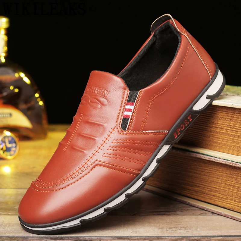 Dad Shoes Men Luxury Brand Casual Leather Designer High Quality Slip On Chaussure Homme Erkek Ayakkabi | Обувь