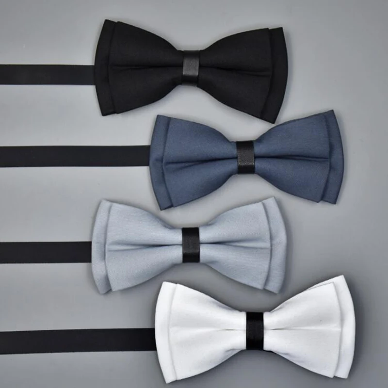 RBOCOTT To Differ in Length Solid Bow Ties Men's Red Blue Black Gray White Purple Pink 12Colors Plain Bowtie For Men Wedding No
RBOCOTT To Differ in Length Solid Bow Ties Men's Red Blue Black Gray White Purple Pink 12Colors Plain Bowtie For Men Wedding No