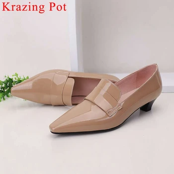 2019 British style classic square toe low heels cow patent leather slip on pumps gentlewoman dating dress square toe shoes L62 
2019 British style classic square toe low heels cow patent leather slip on pumps gentlewoman dating dress square toe shoes L62