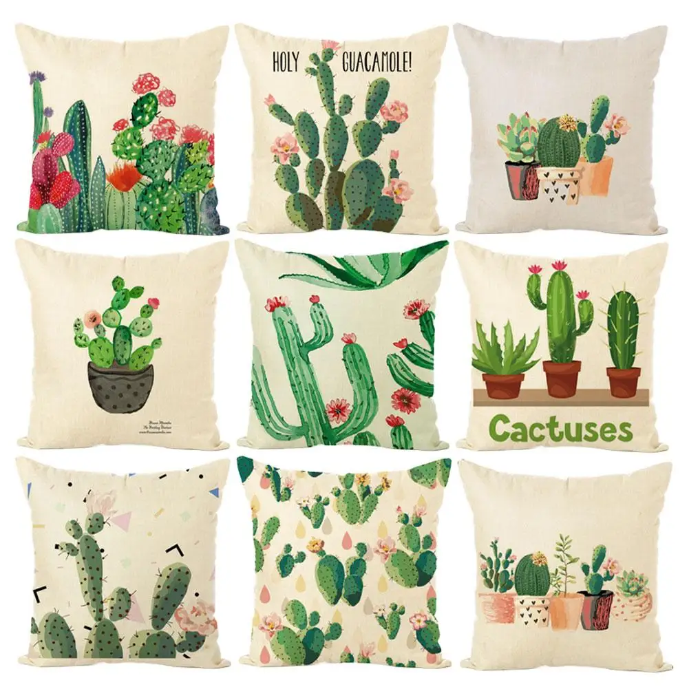45*45cm Linen Pillow Case Green Plant Pillowcase Cactus Square Throw Pillowcases Decorative Pillow anime Body Pillow Home Decor
45*45cm Linen Pillow Case Green Plant Pillowcase Cactus Square Throw Pillowcases Decorative Pillow anime Body Pillow Home Decor