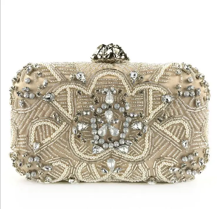 Hand work beads Bag Women Crystal Purse Evening Bag Bridal Party Handbag Clutch dolly bags
Hand work beads Bag Women Crystal Purse Evening Bag Bridal Party Handbag Clutch dolly bags