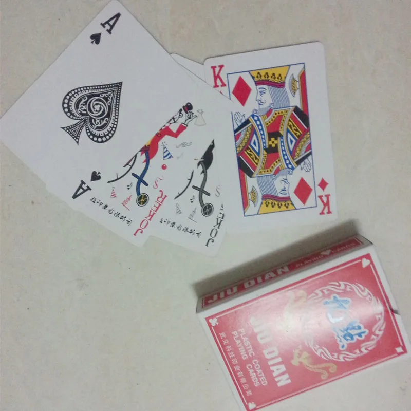 Generic Plastiques PVC Playing Plastic Black Cartes 100 Cards Jumia