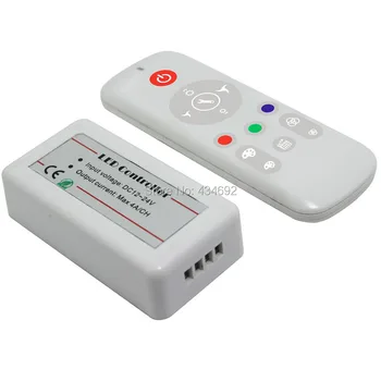 Free Shipping RF600 Max 288W Ultra-thin 3 Channel Wireless RGB Controller + 14key Remote Control DC12-24V
Free Shipping RF600 Max 288W Ultra-thin 3 Channel Wireless RGB Controller + 14key Remote Control DC12-24V