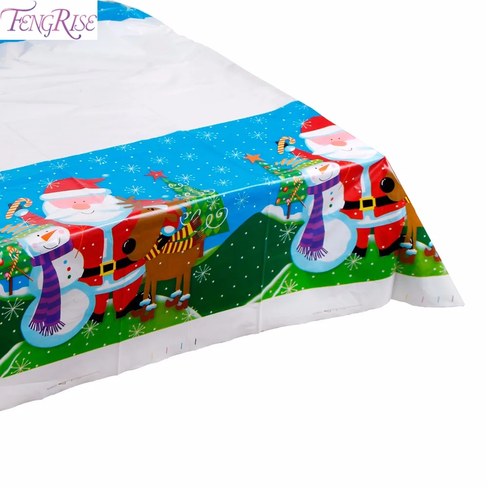 FENGRISE Christmas Tablecloth 110x180cm Rectangular Disposable Table Cloth Merry Christmas Decorations Fancy Santa Claus Navidad
FENGRISE Christmas Tablecloth 110x180cm Rectangular Disposable Table Cloth Merry Christmas Decorations Fancy Santa Claus Navidad