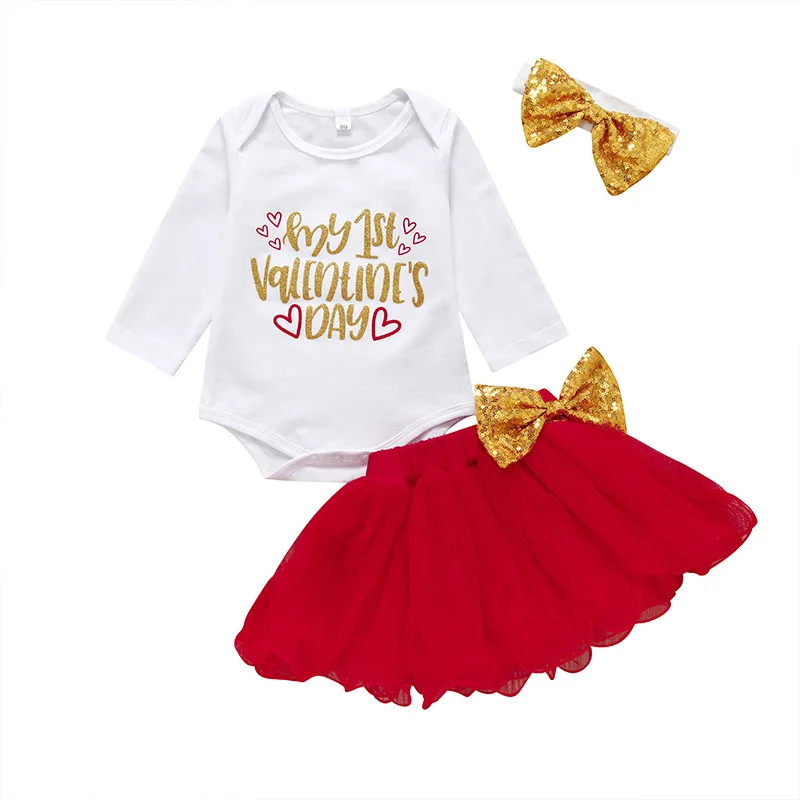 Fashion Baby Girls Clothing Set Newborn Infant Outfits 2pcs Romper + Skirt Baby Sets
Fashion Baby Girls Clothing Set Newborn Infant Outfits 2pcs Romper + Skirt Baby Sets