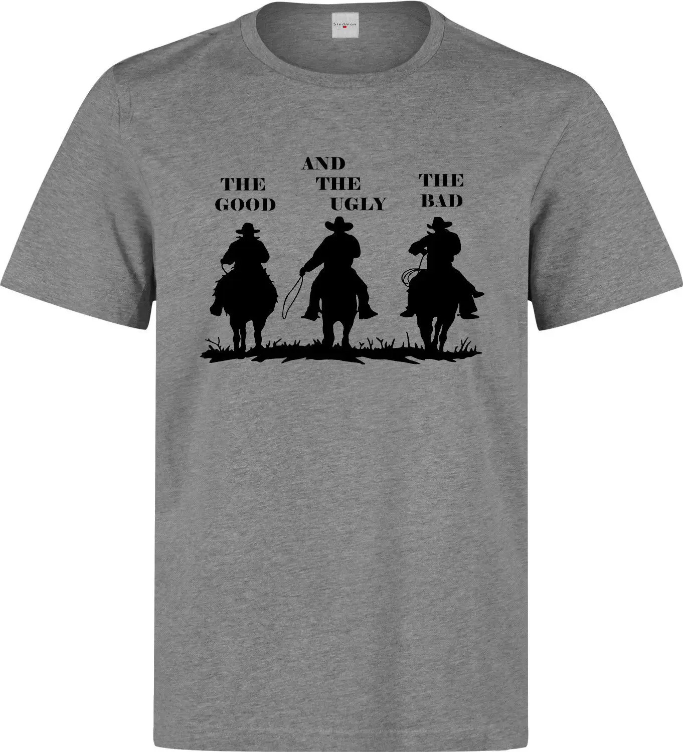 The Good The Bad and The Ugly Western cowboy men's grey t shirtCool Casual pride t shirt men Unisex Fashion tshirt free shipping
The Good The Bad and The Ugly Western cowboy men's grey t shirtCool Casual pride t shirt men Unisex Fashion tshirt free shipping