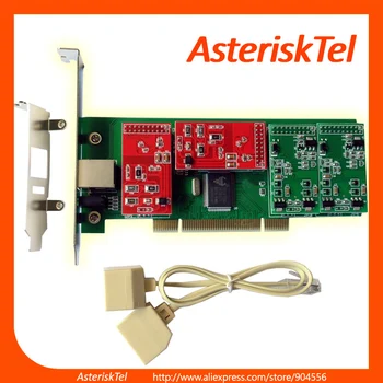 Asterisk Card TDM410P with Low Profile For 2U computer - 2 FXO + 2 FXS card ,Issabel,Freeswitch,digium PCI card digium a4a
Asterisk Card TDM410P with Low Profile For 2U computer - 2 FXO + 2 FXS card ,Issabel,Freeswitch,digium PCI card digium a4a