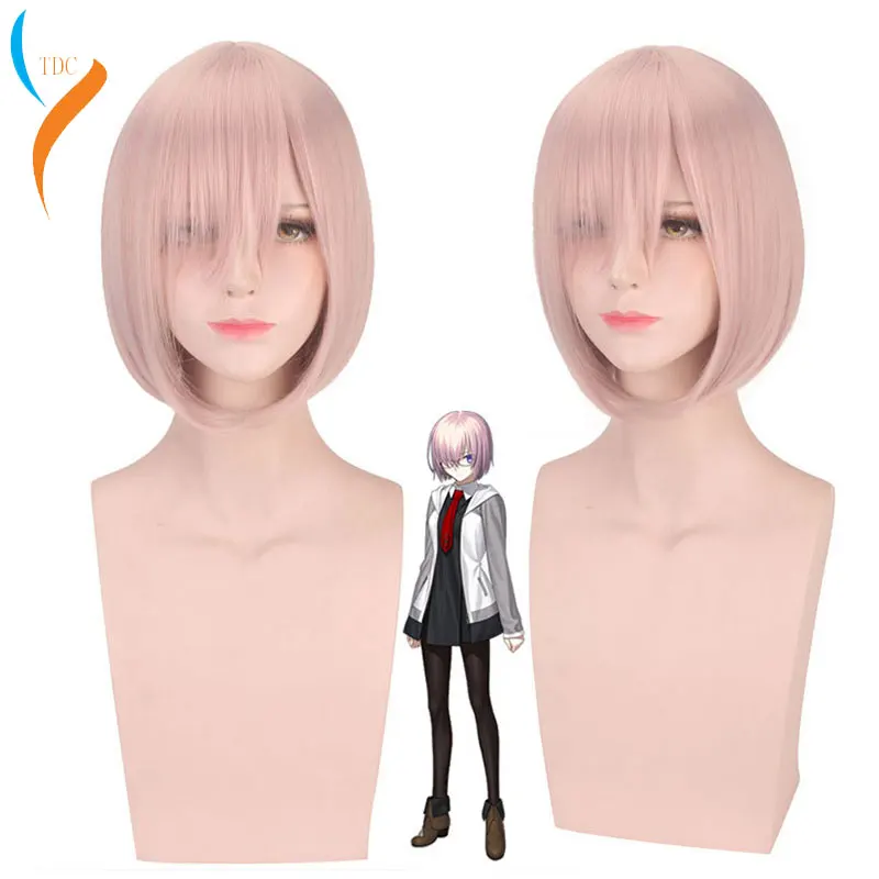 Cosplay FGO Fate/Grand Order wigs Anime Matthew Kyrielite hair Mash Kyrielight/Matthew Kyrielight wigs Synthetic wig women wigs
Cosplay FGO Fate/Grand Order wigs Anime Matthew Kyrielite hair Mash Kyrielight/Matthew Kyrielight wigs Synthetic wig women wigs