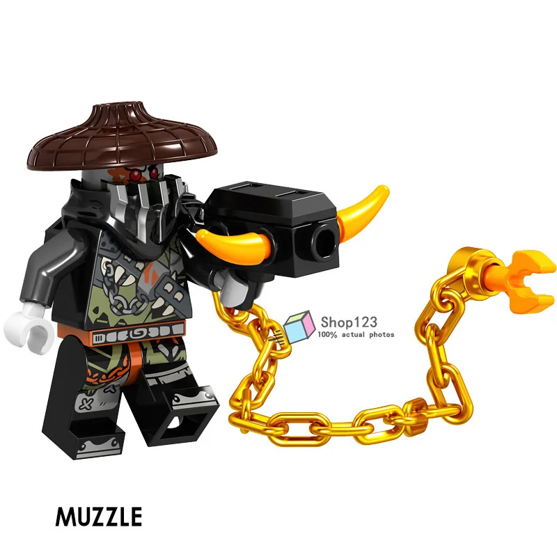 Single Sale Muzzle WU(TEEN) Master Golden Dragon Lloyd Iron Baron NYA Building Blocks Toys children
Single Sale Muzzle WU(TEEN) Master Golden Dragon Lloyd Iron Baron NYA Building Blocks Toys children