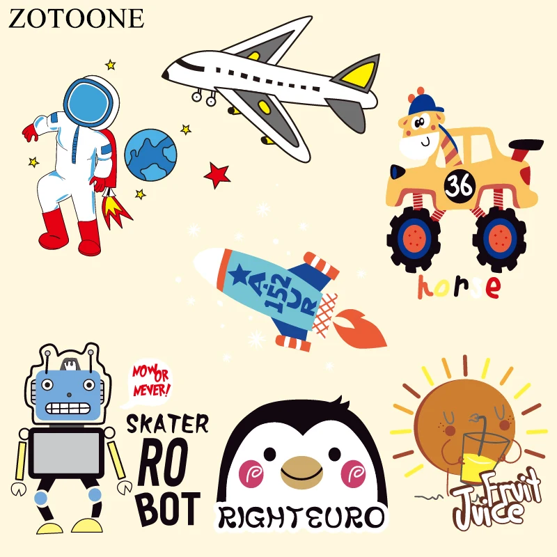 ZOTOONE Cartoon Robot Patch A-level Washable DIY Accessory Decoration Clothes Iron-on Transfers Astronaut Patches for Kids D1
ZOTOONE Cartoon Robot Patch A-level Washable DIY Accessory Decoration Clothes Iron-on Transfers Astronaut Patches for Kids D1