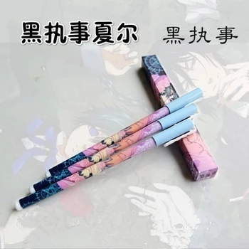 6pcs Japanese anime Cute creative kuroshitsuji black Gel pen signing pen Anime around Each is individually packaged
6pcs Japanese anime Cute creative kuroshitsuji black Gel pen signing pen Anime around Each is individually packaged