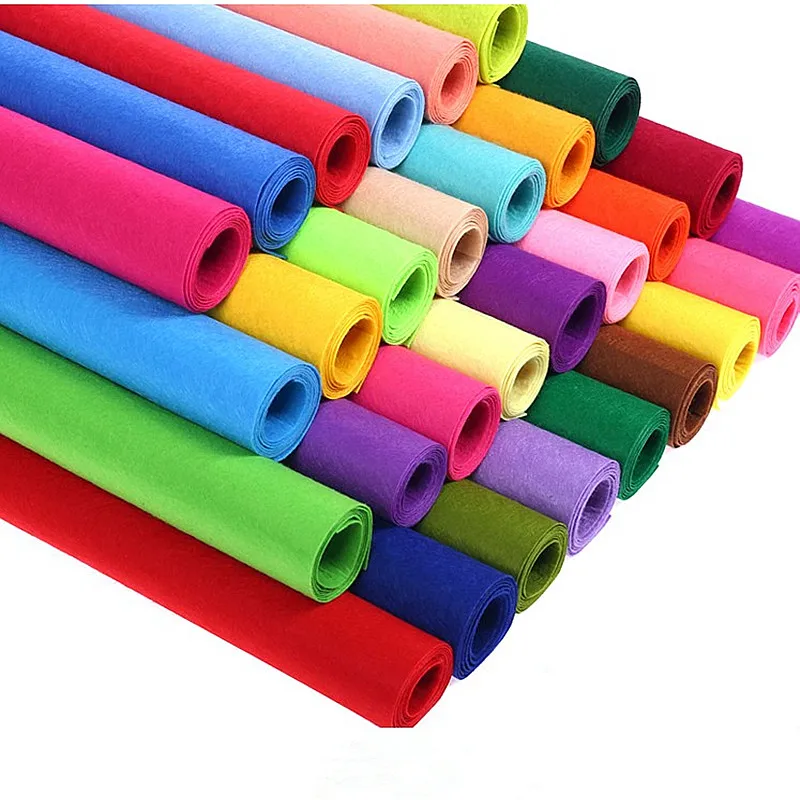1MM Thickness Felt Polyester Nonwoven Felt Fabric Cloth For Kids DIY Sewing Doll Handmade Arts and Crafts Home Decoration 1 Yard
1MM Thickness Felt Polyester Nonwoven Felt Fabric Cloth For Kids DIY Sewing Doll Handmade Arts and Crafts Home Decoration 1 Yard