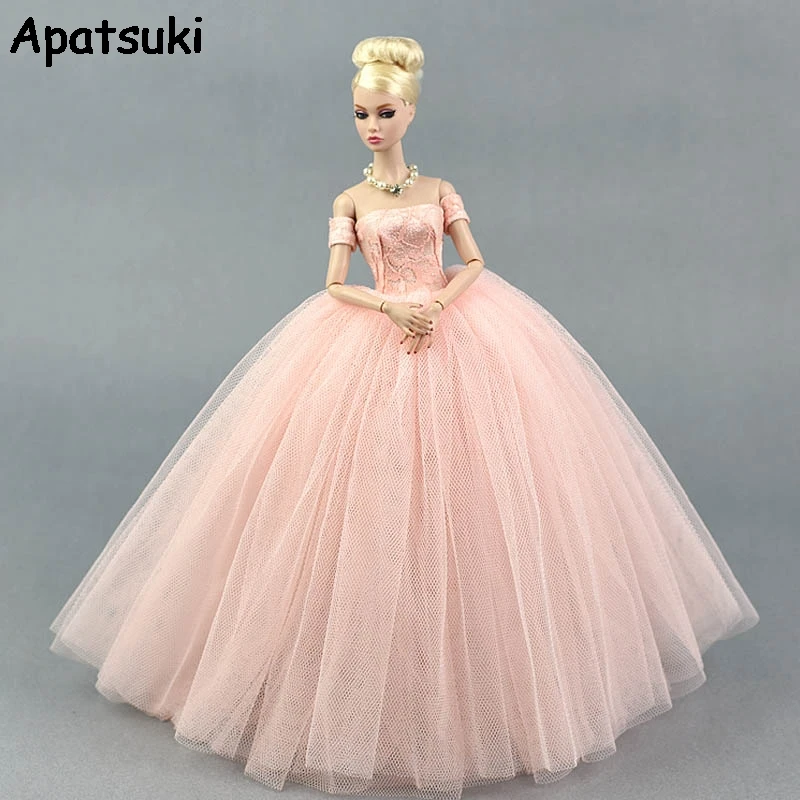 Pink Fashion Wedding Dress for Barbie Doll Princess Evening Party Clothes Wears Long Dresses Doll Clothes for Barbie Dollhouse
Pink Fashion Wedding Dress for Barbie Doll Princess Evening Party Clothes Wears Long Dresses Doll Clothes for Barbie Dollhouse
