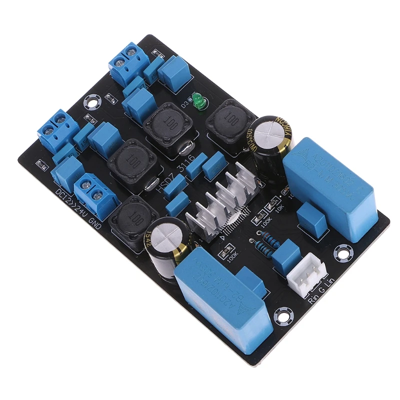 JINSHENGDA TPA3116D2 50Wx2 Official Version Finished Stereo Digital Power Amplifier Board
JINSHENGDA TPA3116D2 50Wx2 Official Version Finished Stereo Digital Power Amplifier Board