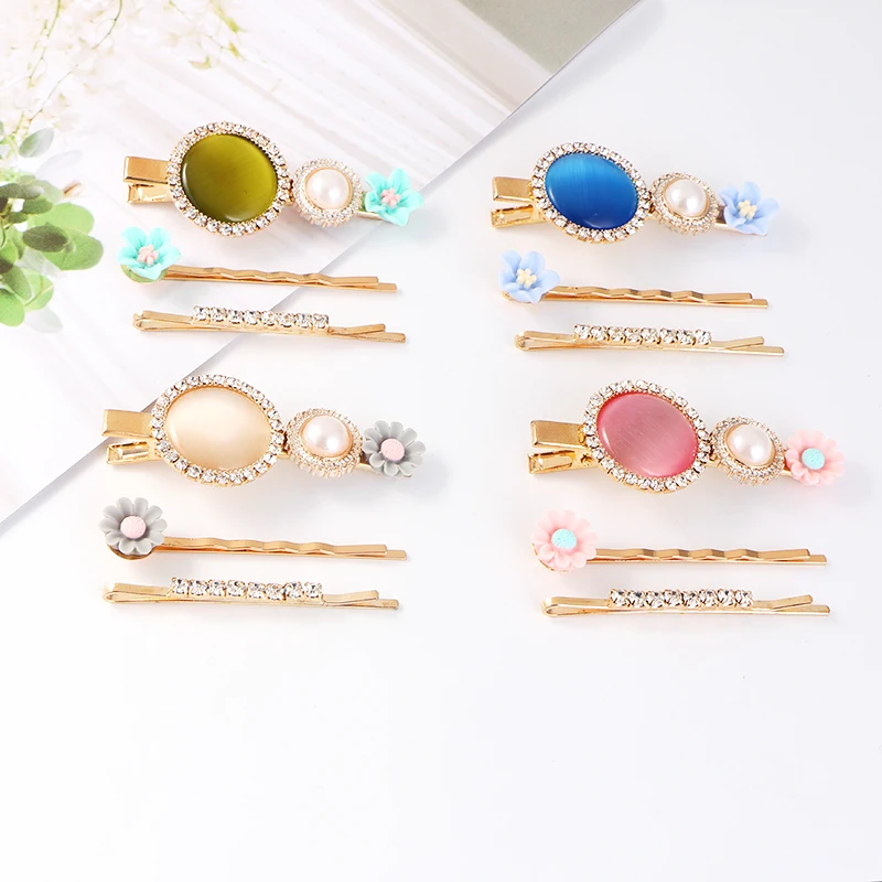 3PCS/set Geometric Opal Hair Clips for Women Colorful Hairpins Cute Girls Handmade Hairpins Barrettes Headwear Hair Accessories
3PCS/set Geometric Opal Hair Clips for Women Colorful Hairpins Cute Girls Handmade Hairpins Barrettes Headwear Hair Accessories