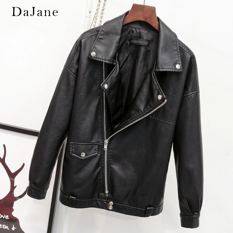 Brand Business Bf Loose Lapel Locomotive Pu Leather Ladies Oversize Leather Jacket Coat Korean Version Of The Thin Tide
Brand Business Bf Loose Lapel Locomotive Pu Leather Ladies Oversize Leather Jacket Coat Korean Version Of The Thin Tide