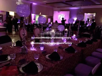 Hot sale wedding crystal ball centerpiece flower stand, decorative crystal table centerpiece for wedding/party/hotel
Hot sale wedding crystal ball centerpiece flower stand, decorative crystal table centerpiece for wedding/party/hotel