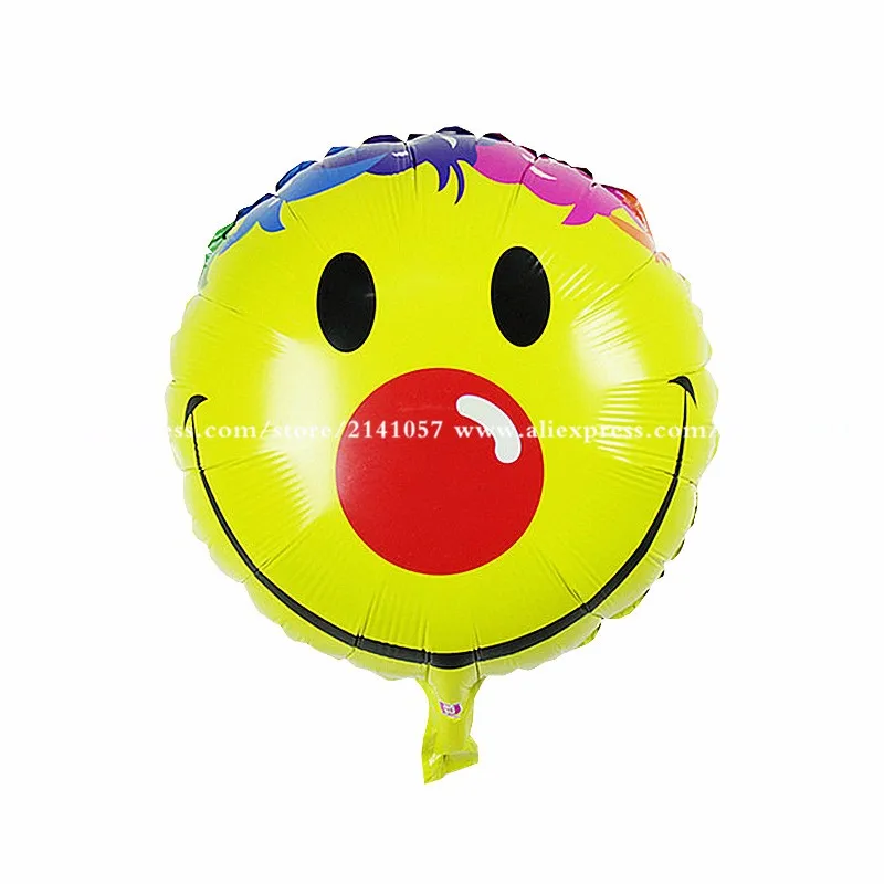 30pcs/lot 45*45cm 18-inch round aluminum balloons party clown smiley children's toys wholesale balloons decorated and furnished
30pcs/lot 45*45cm 18-inch round aluminum balloons party clown smiley children's toys wholesale balloons decorated and furnished