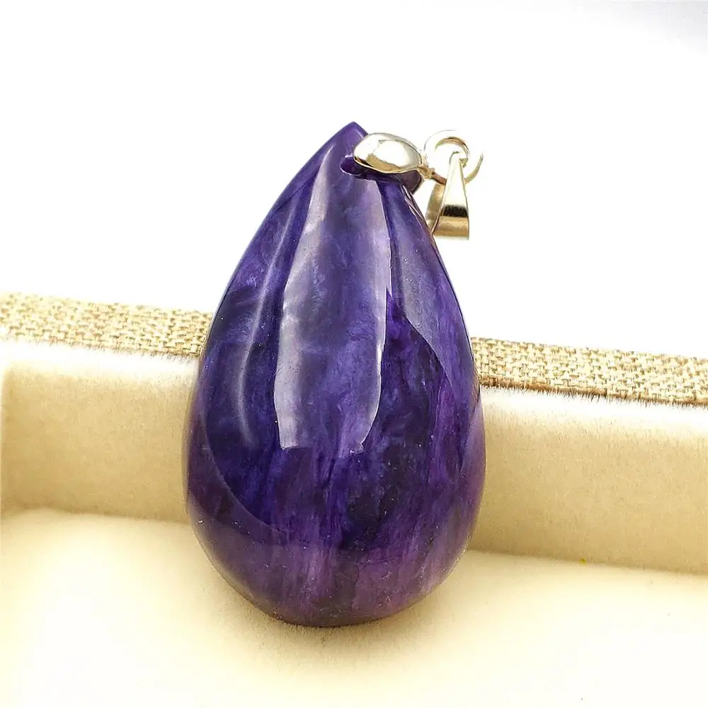 Genuine Natural Purple Charoite Gemstone Pendant 35x20x10mm Women Men Love Beads Fashion Necklace Jewelry AAAA
Genuine Natural Purple Charoite Gemstone Pendant 35x20x10mm Women Men Love Beads Fashion Necklace Jewelry AAAA