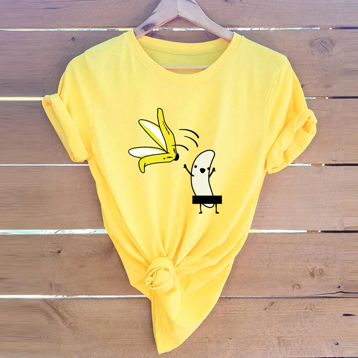 Fashion Bananas Undress Strange Printing Patterns Women Tshirt Cotton Loose Comfortable Simple Harajuku Style Women Clothes 2019
Fashion Bananas Undress Strange Printing Patterns Women Tshirt Cotton Loose Comfortable Simple Harajuku Style Women Clothes 2019