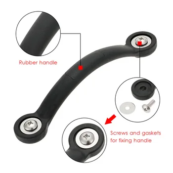 1pc 19cm Kayak Canoe Marine Boat Rubber Side Mount Carry Handle with Screws and Gaskets Water sport tools boat Accessories
1pc 19cm Kayak Canoe Marine Boat Rubber Side Mount Carry Handle with Screws and Gaskets Water sport tools boat Accessories