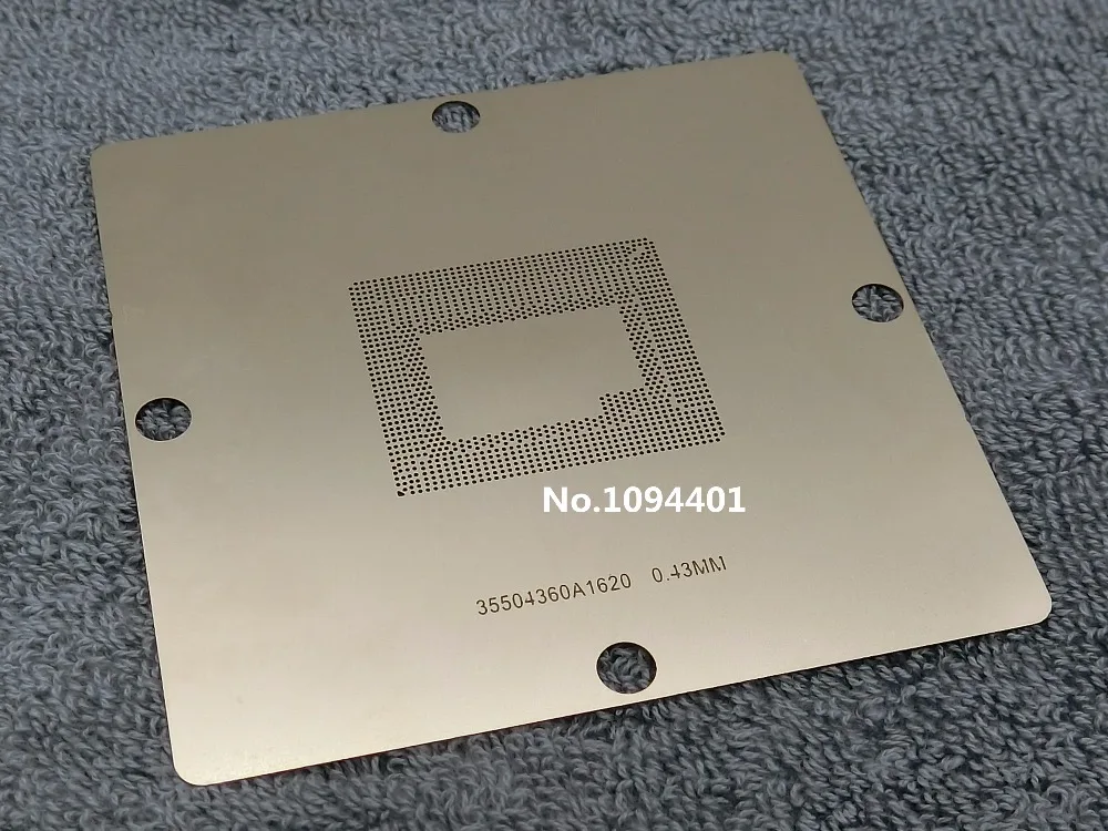 1pcs* 80*80 I7-4980HQ SR1ZY I7-4720HQ SR1Q8 I7-4770HQ SR1ZW I7-4870HQ SR1ZX CPU Stencil Template
1pcs* 80*80 I7-4980HQ SR1ZY I7-4720HQ SR1Q8 I7-4770HQ SR1ZW I7-4870HQ SR1ZX CPU Stencil Template