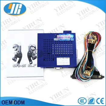 Arcade ame Elf 619 in 1 pcb board for CGA monitor and LCD VGA with 28 pin jamma Wire harness for DIY arcade game kit parts
Arcade ame Elf 619 in 1 pcb board for CGA monitor and LCD VGA with 28 pin jamma Wire harness for DIY arcade game kit parts