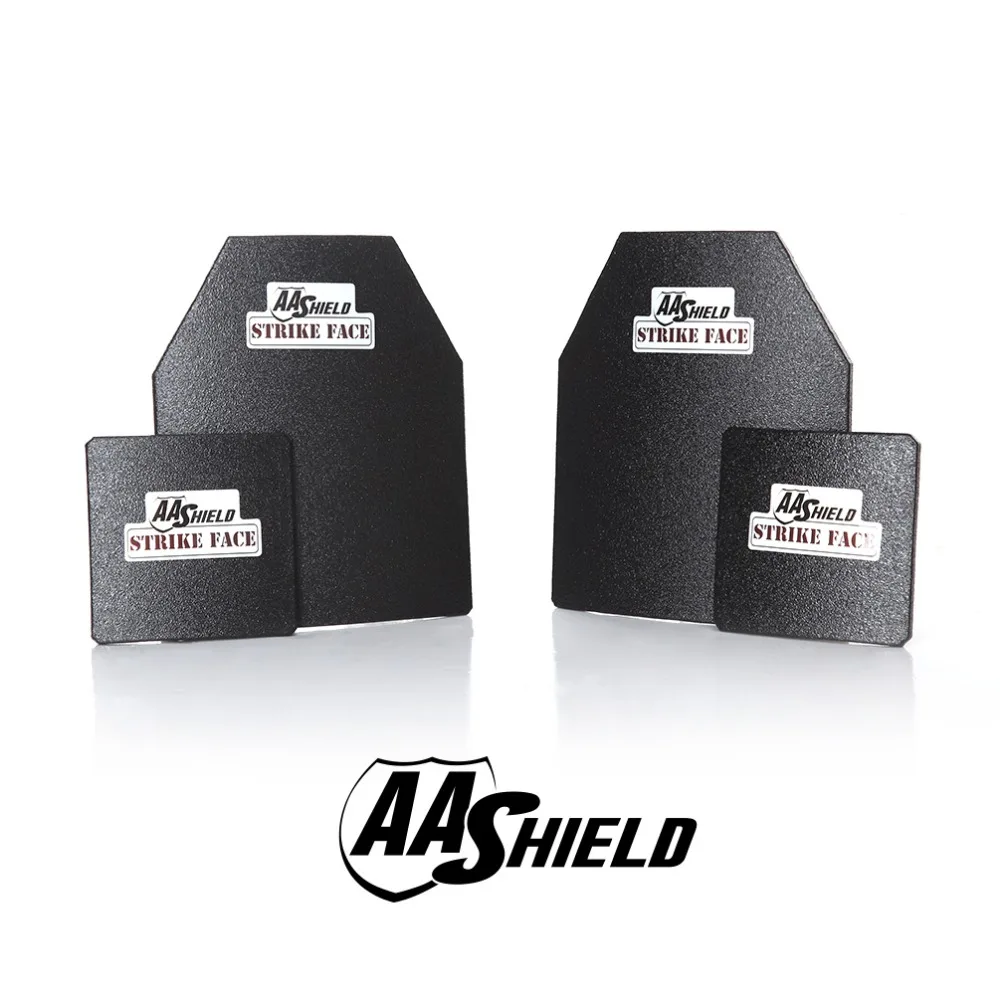 AA Shield Bullet Proof Ultra-Light Weight Hard Plate Body Armor Inserts Safety Shooter Cut NIJ Level IIIA 3A 10x12 and 6x6 Kit
AA Shield Bullet Proof Ultra-Light Weight Hard Plate Body Armor Inserts Safety Shooter Cut NIJ Level IIIA 3A 10x12 and 6x6 Kit
