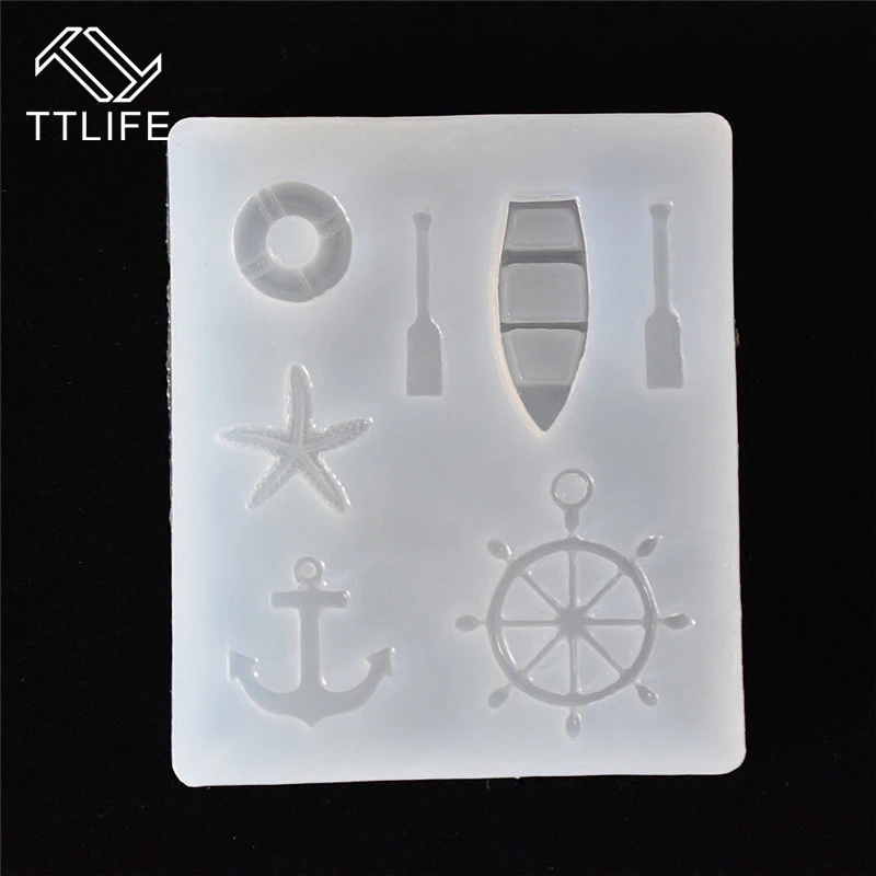 TTLIFE Ocean Wind Series Ship Combination Glue Silicone Mold Fondant Chocolate Cookie Mould Ice Cube Tray DIY Cake Decorations
TTLIFE Ocean Wind Series Ship Combination Glue Silicone Mold Fondant Chocolate Cookie Mould Ice Cube Tray DIY Cake Decorations