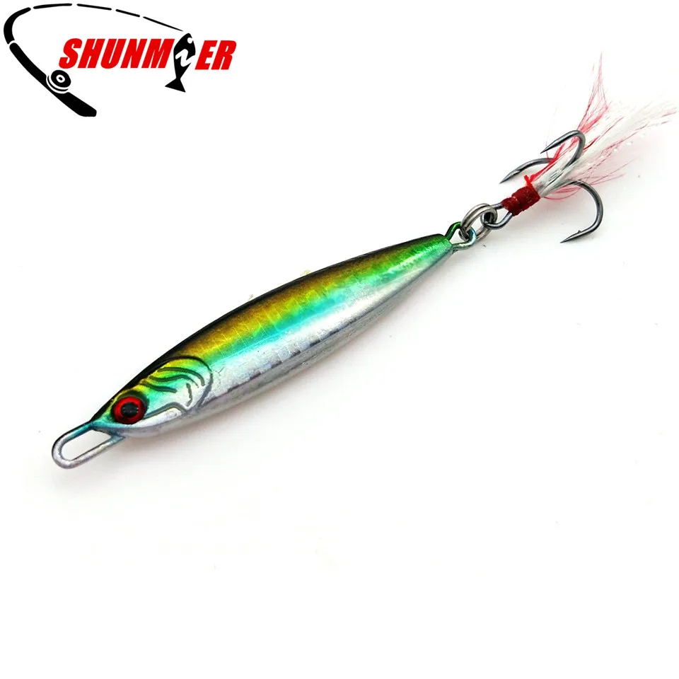 SHUNMIER 1pcs 14g 20g Metal Jig Fishing Lure Peche Pesca Jigging Lures Hard Bait Tackle Fish Isca Artificial Paillette
SHUNMIER 1pcs 14g 20g Metal Jig Fishing Lure Peche Pesca Jigging Lures Hard Bait Tackle Fish Isca Artificial Paillette
