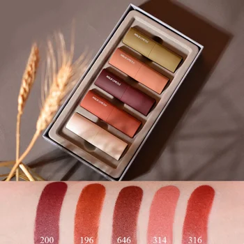 5pcs Matte Lipstick Long Lasting Makeup Set Lipsticks for Waterproof Matte Tint Lip Kits
5pcs Matte Lipstick Long Lasting Makeup Set Lipsticks for Waterproof Matte Tint Lip Kits