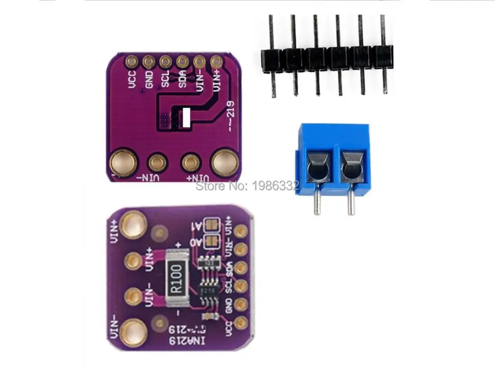 WS16 I2C Smarter INA219 INA219B Bi-directional DC Current Voltage Measuring Sensor Module Power Supply Monitor Instrument Part
WS16 I2C Smarter INA219 INA219B Bi-directional DC Current Voltage Measuring Sensor Module Power Supply Monitor Instrument Part
