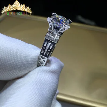 100% 18K 750Au Gold Moissanite Diamond Ring D color VVS With national certificate MO-00107
100% 18K 750Au Gold Moissanite Diamond Ring D color VVS With national certificate MO-00107