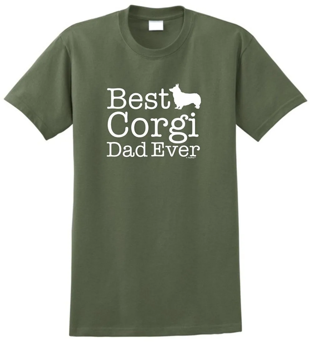 Tee Shirt Hipster Harajuku Brand Clothing T Shirt Corgi Gifts Best Corgi Dad Ever Short Sleeve Printed O-Neck Tee For Men
Tee Shirt Hipster Harajuku Brand Clothing T Shirt Corgi Gifts Best Corgi Dad Ever Short Sleeve Printed O-Neck Tee For Men