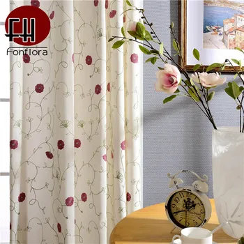 Red Flower Blackout Curtains For Living Room Bedroom Blue Embroidered Door Window Curtains Simple Drapes Fabric Custom Size
Red Flower Blackout Curtains For Living Room Bedroom Blue Embroidered Door Window Curtains Simple Drapes Fabric Custom Size