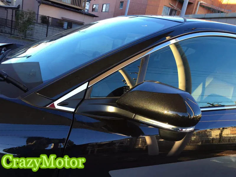 For Toyota C-HR CHR 2016 2017 2018 Exterior stainless steel Upper and center pillar window trim Decoration 10pcs
For Toyota C-HR CHR 2016 2017 2018 Exterior stainless steel Upper and center pillar window trim Decoration 10pcs