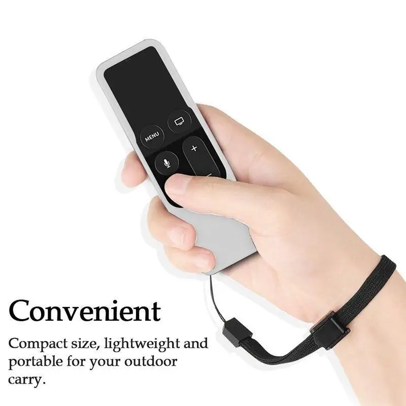 HobbyLane Silicone Protective Cover Skin Sleeve with Lanyard Strap for Apple TV 4th Generation 4 for Siri Remote Controller d25
HobbyLane Silicone Protective Cover Skin Sleeve with Lanyard Strap for Apple TV 4th Generation 4 for Siri Remote Controller d25
