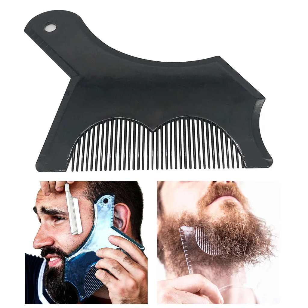 2019 New Design Men's Business Beard Shaper Tool Transparent Template Styling Comb Templates Wholesale Quick delivery Gift
2019 New Design Men's Business Beard Shaper Tool Transparent Template Styling Comb Templates Wholesale Quick delivery Gift