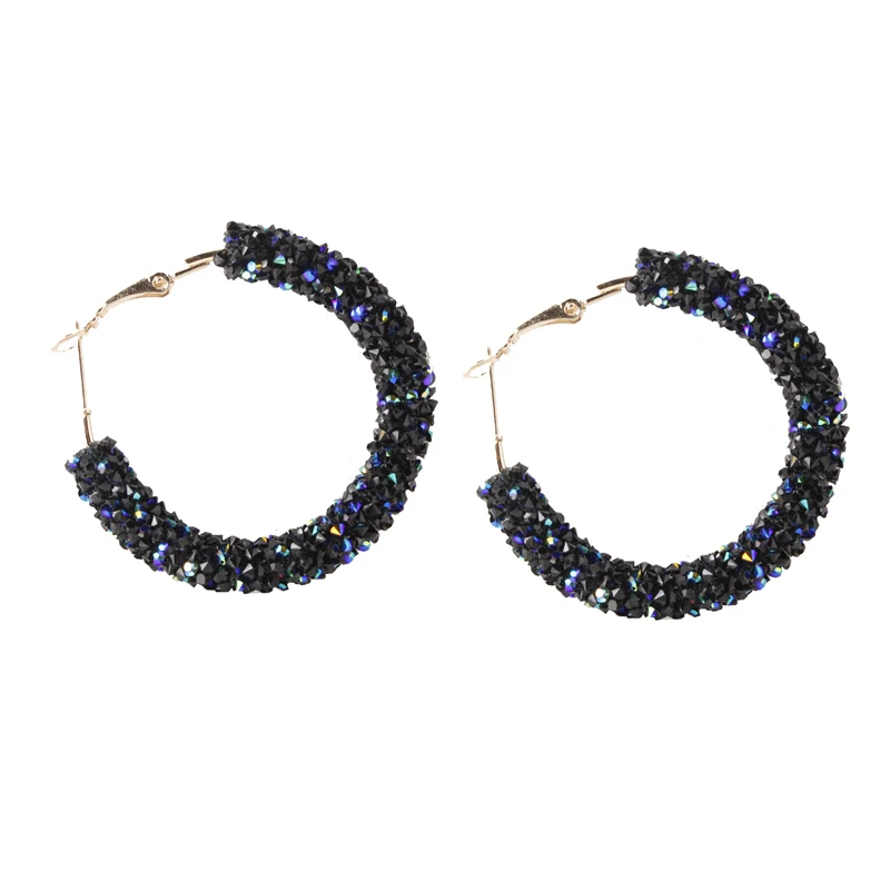 New Design Geometric Earrings Round Austrian Crystal Rhinestones Big Earrings Fashion Jewelry Earrings Female Accessories 2019
New Design Geometric Earrings Round Austrian Crystal Rhinestones Big Earrings Fashion Jewelry Earrings Female Accessories 2019
