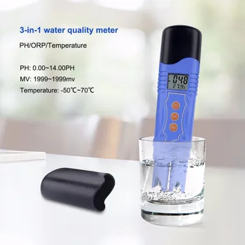 2018 new 3 In 1 Meter ATC Tester Oxidation Reduction PH-099 Waterproof Ph ORP Temperature 0-14.00 /1999mV/-50~70C
2018 new 3 In 1 Meter ATC Tester Oxidation Reduction PH-099 Waterproof Ph ORP Temperature 0-14.00 /1999mV/-50~70C