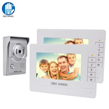 Doorphone 7 inch color screen Video doorbell door phone for home Speakerphone Intercom System With Waterproof Outdoor IR Camera
Doorphone 7 inch color screen Video doorbell door phone for home Speakerphone Intercom System With Waterproof Outdoor IR Camera
