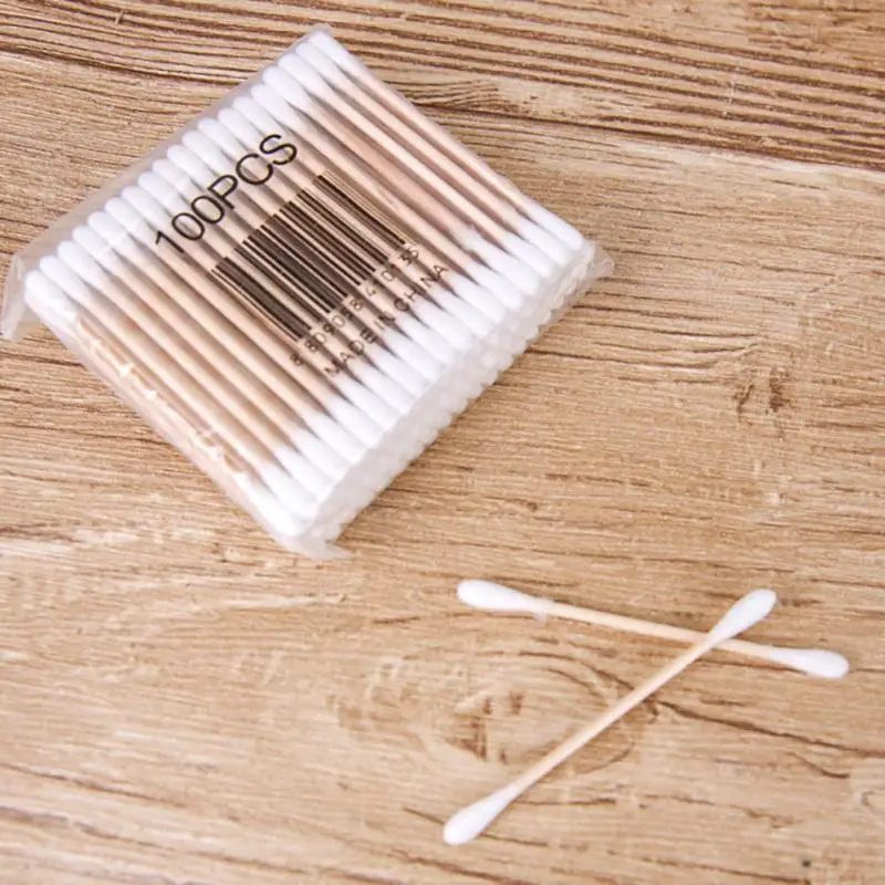 1 pack Double Head Cotton Swab Women Beauty Makeup Cotton Buds Wood Sticks Nose Ears Cleaning Cosmetics @
1 pack Double Head Cotton Swab Women Beauty Makeup Cotton Buds Wood Sticks Nose Ears Cleaning Cosmetics @