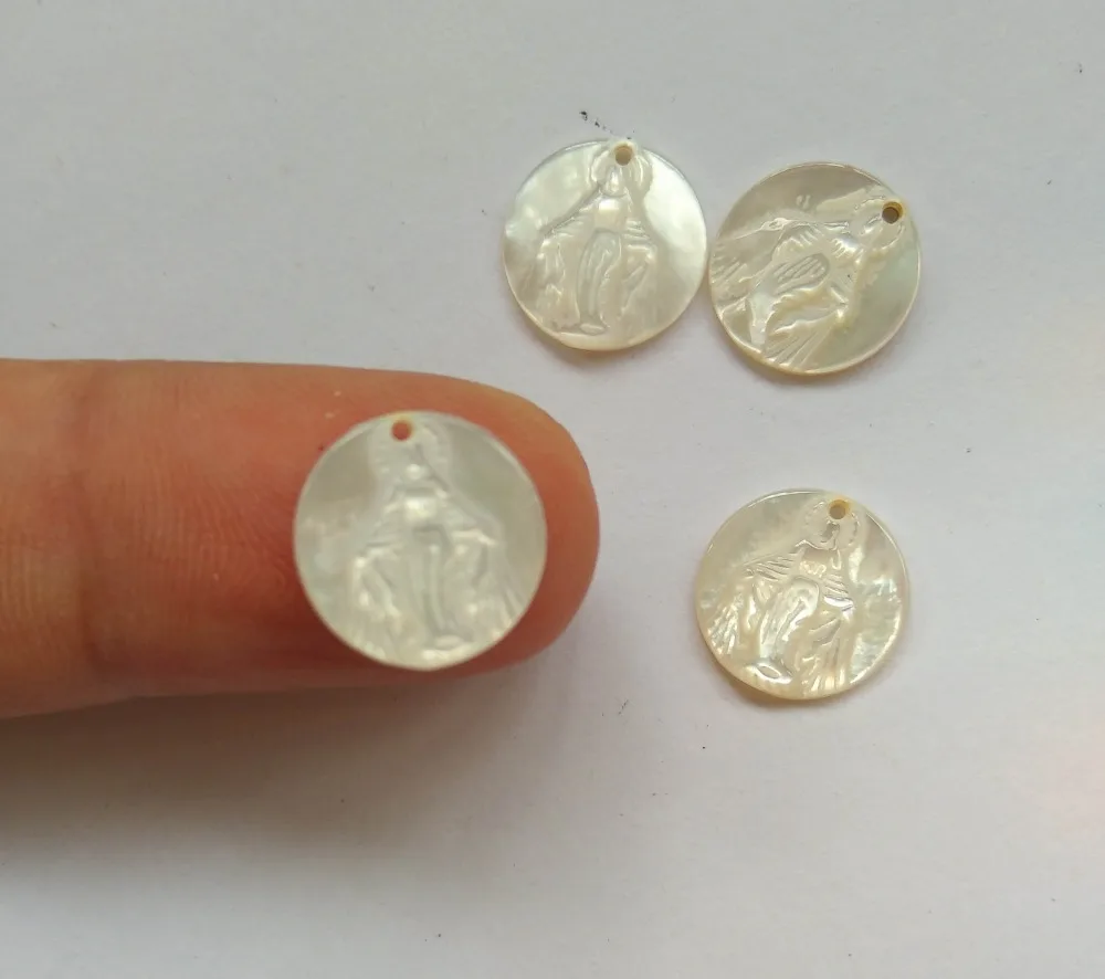 10pcs White Mother of Pearl Virgin Mary Oval Cameo,Rectangle,Disc,Heart Pearl Shell Cabochons 12-25mm
10pcs White Mother of Pearl Virgin Mary Oval Cameo,Rectangle,Disc,Heart Pearl Shell Cabochons 12-25mm