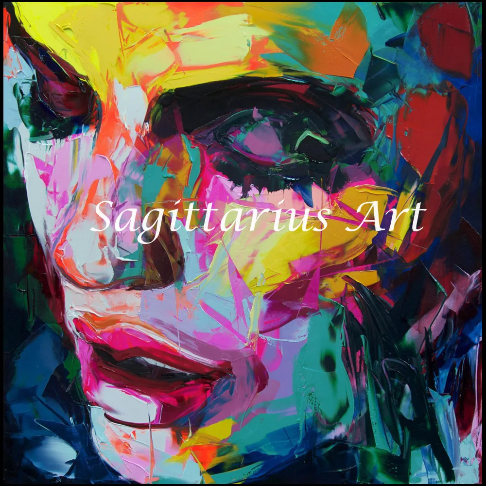 Francoise Nielly Designers Hand Painted Untitled 520 Cool Face Palette knife Abstract Oil Painting Canvas Home Fine Art artwork
Francoise Nielly Designers Hand Painted Untitled 520 Cool Face Palette knife Abstract Oil Painting Canvas Home Fine Art artwork